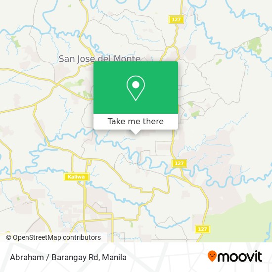 Abraham / Barangay Rd map