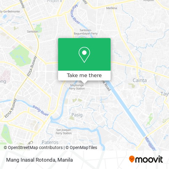 Mang Inasal Rotonda map