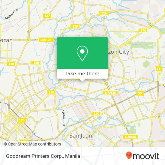 Goodream Printers Corp. map