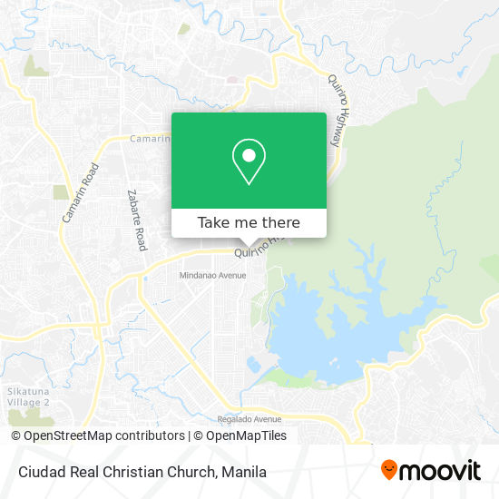 Ciudad Real Christian Church map