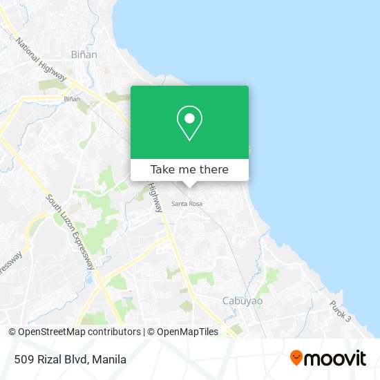 509 Rizal Blvd map