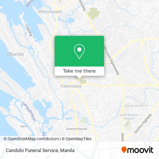 Candido Funeral Service map
