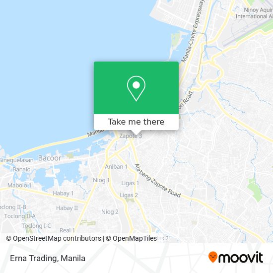 Erna Trading map