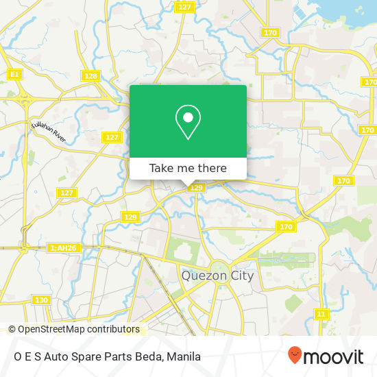 O E S Auto Spare Parts Beda map