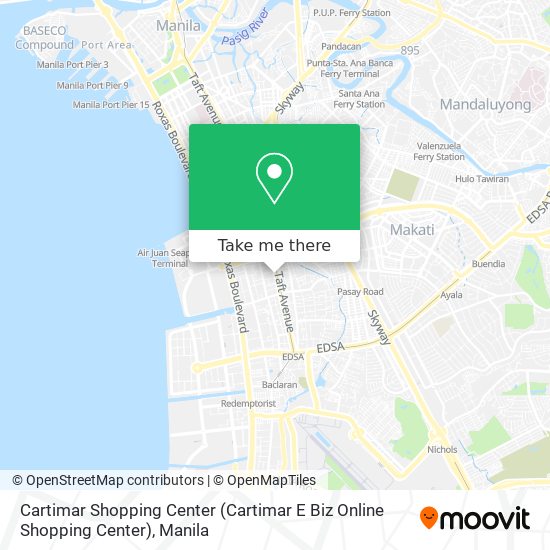Cartimar Shopping Center (Cartimar E Biz Online Shopping Center) map