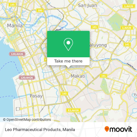 Leo Pharmaceutical Products map