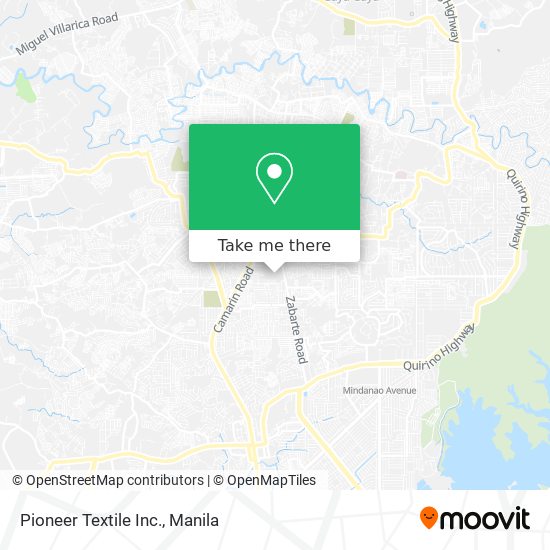 Pioneer Textile Inc. map