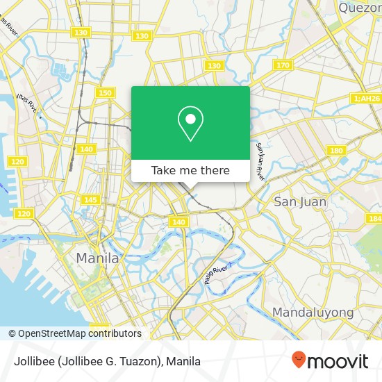 Jollibee (Jollibee G. Tuazon) map