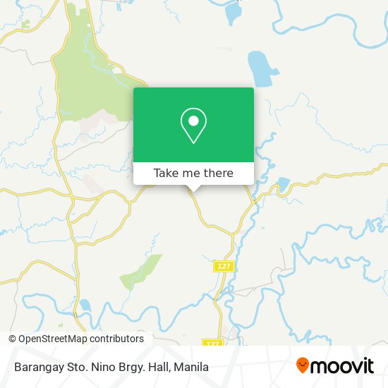 Barangay Sto. Nino Brgy. Hall map