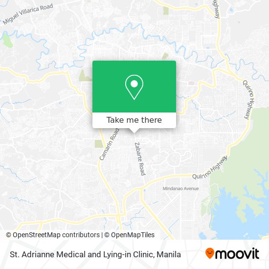 St. Adrianne Medical and Lying-in Clinic map