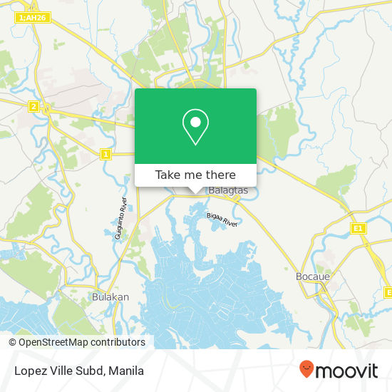 Lopez Ville Subd map