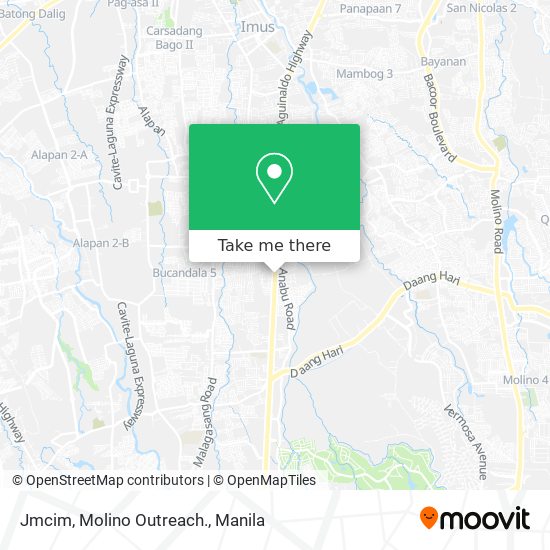Jmcim, Molino Outreach. map