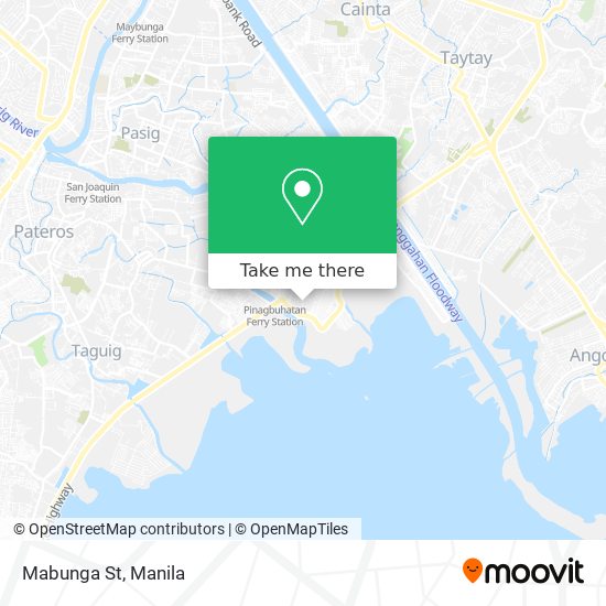 Mabunga St map