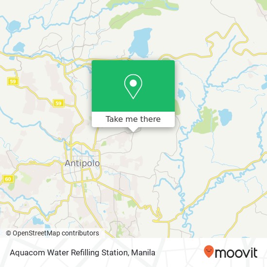 Aquacom Water Refilling Station map