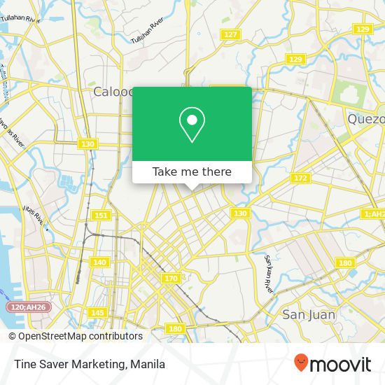 Tine Saver Marketing map