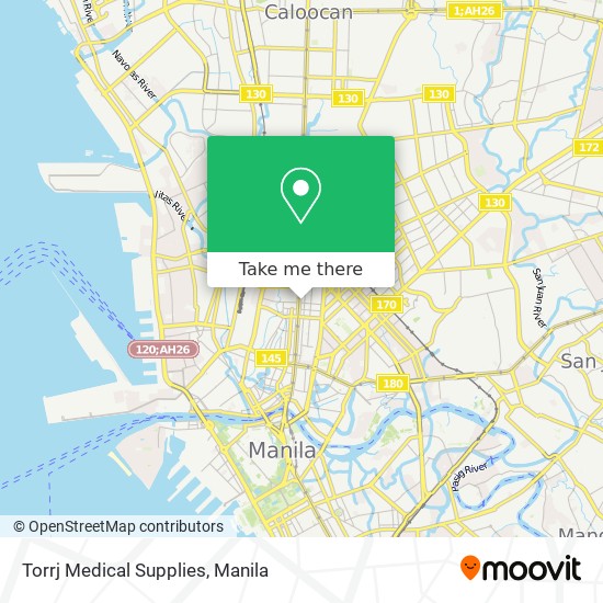 Torrj Medical Supplies map