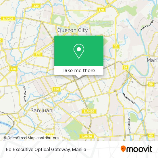 Eo Executive Optical Gateway map