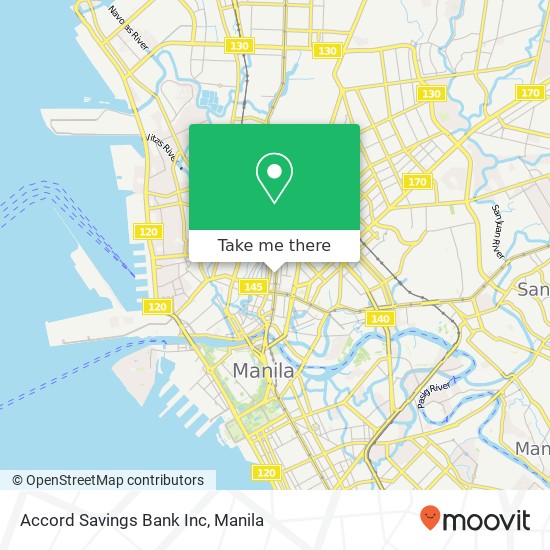 Accord Savings Bank Inc map