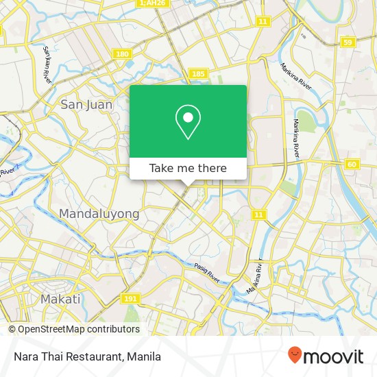 Nara Thai Restaurant map