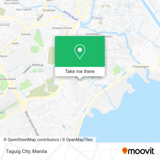 How to Get to Taguig City by Bus?