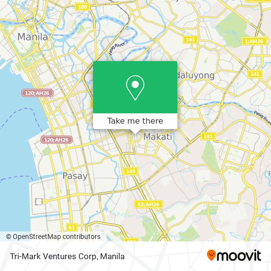 Tri-Mark Ventures Corp map