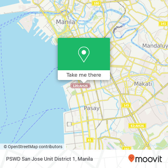 PSWD San Jose Unit District 1 map