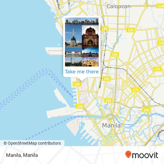 Manila map