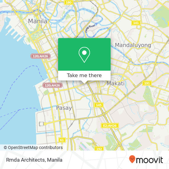 Rmda Architects map