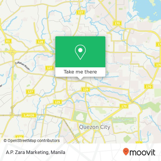 A.P. Zara Marketing map