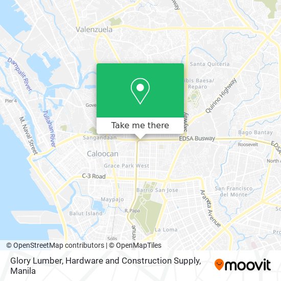 Glory Lumber, Hardware and Construction Supply map