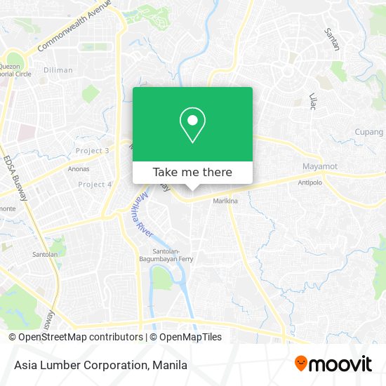 Asia Lumber Corporation map
