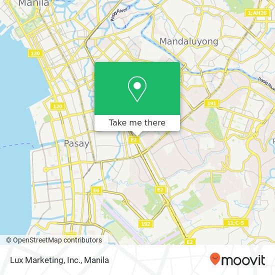 Lux Marketing, Inc. map