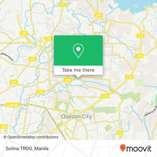 Solina TRDG map