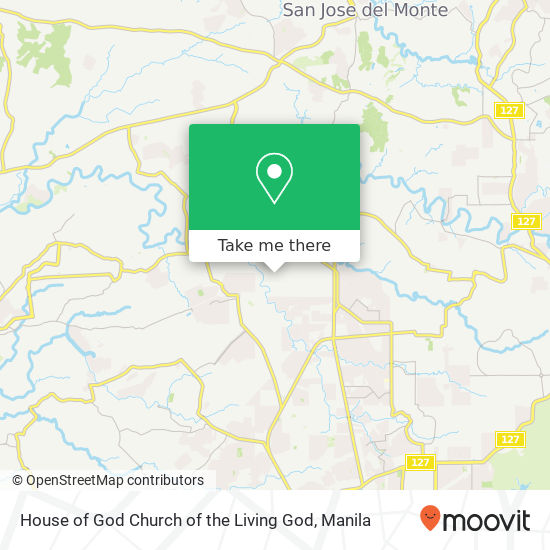 House of God Church of the Living God map
