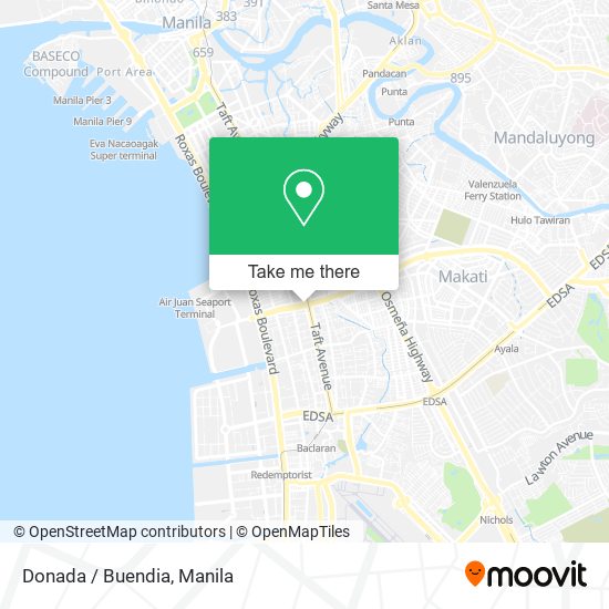 Donada / Buendia map