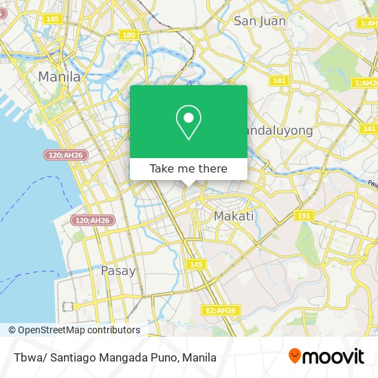 Tbwa/ Santiago Mangada Puno map