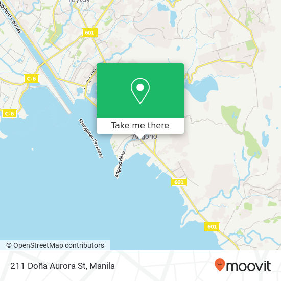 211 Doña Aurora St map