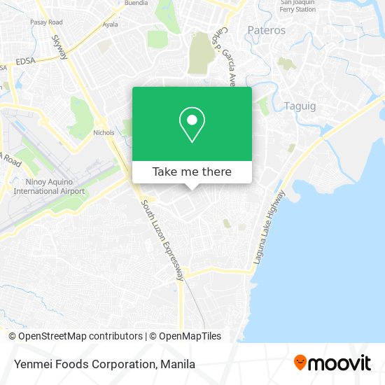 Yenmei Foods Corporation map
