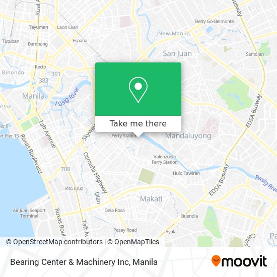 Bearing Center & Machinery Inc map