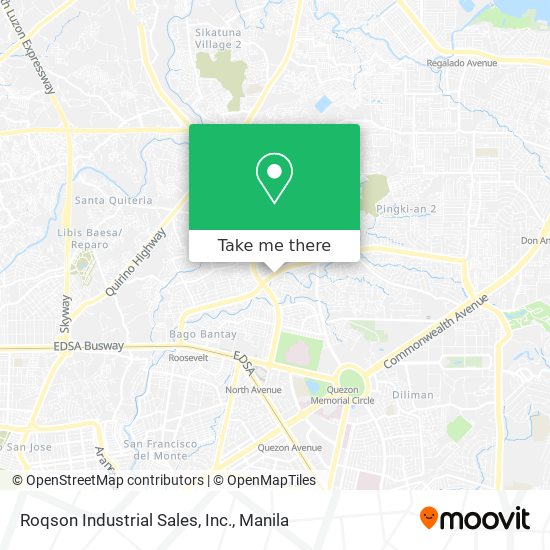 Roqson Industrial Sales, Inc. map