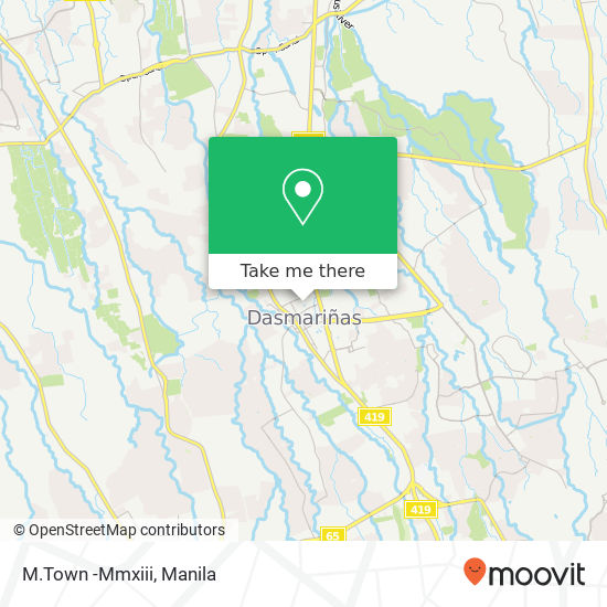 M.Town -Mmxiii map