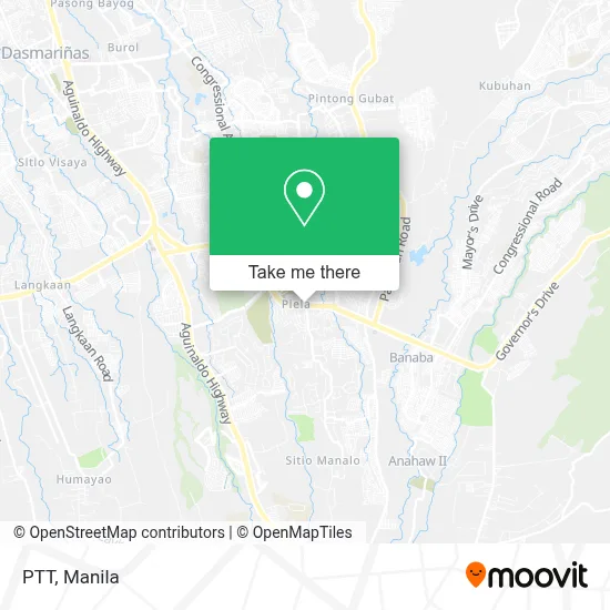 PTT map