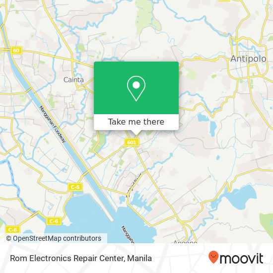 Rom Electronics Repair Center map