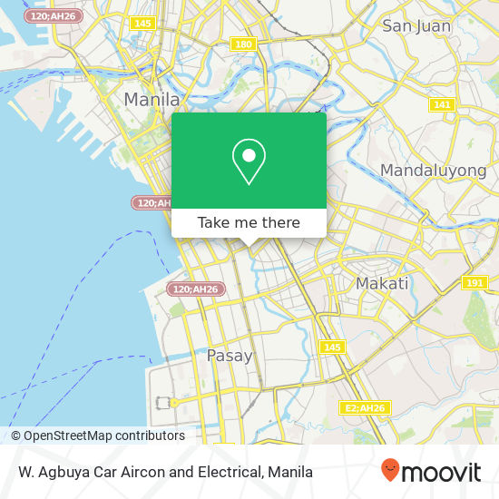 W. Agbuya Car Aircon and Electrical map