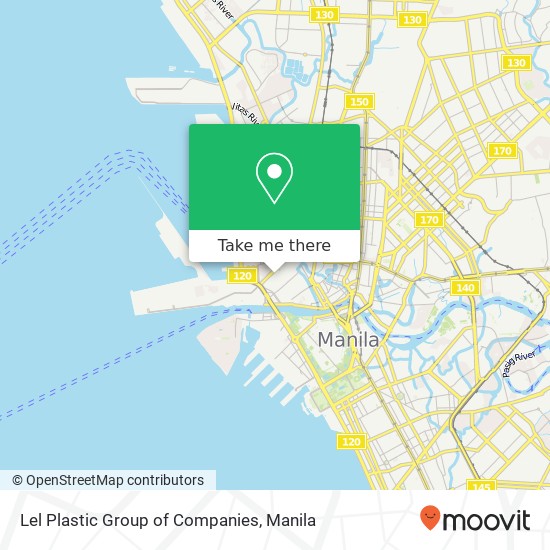 Lel Plastic Group of Companies map