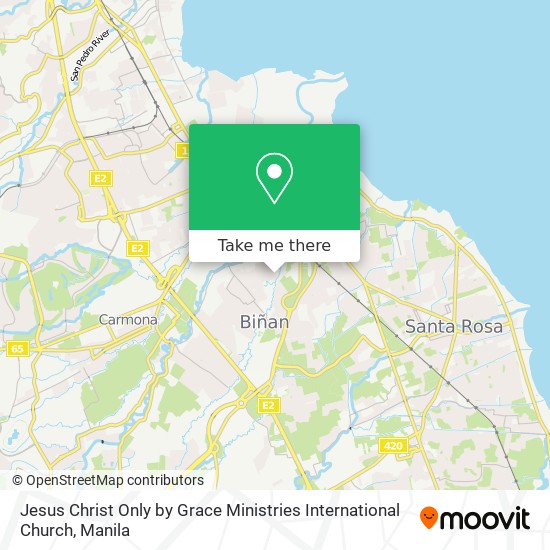 Jesus Christ Only by Grace Ministries International Church map