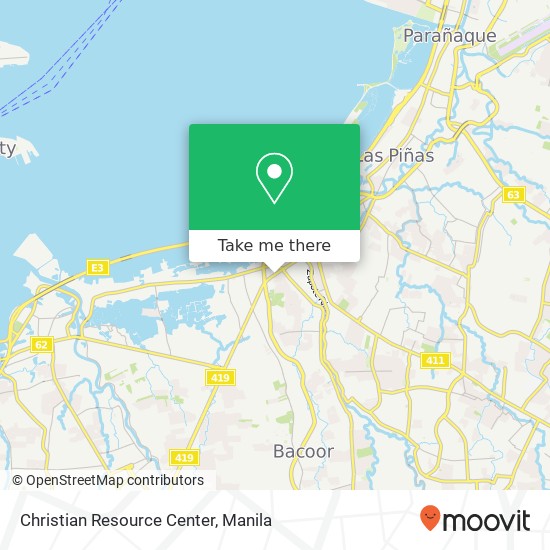 Christian Resource Center map
