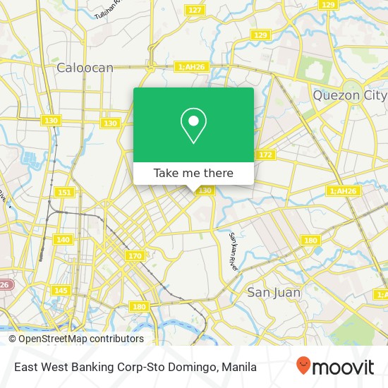 East West Banking Corp-Sto Domingo map