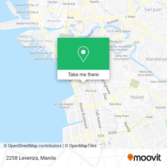 2258 Leveriza map
