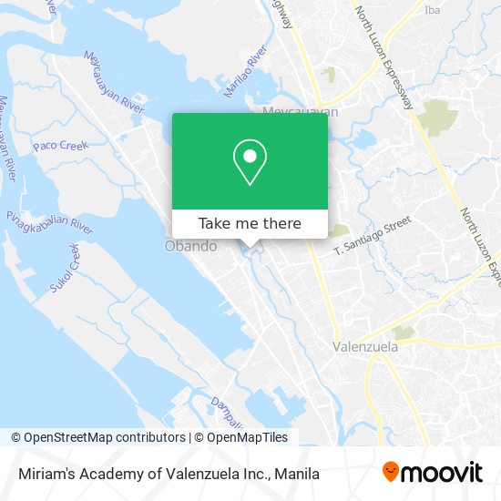 Miriam's Academy of Valenzuela Inc. map